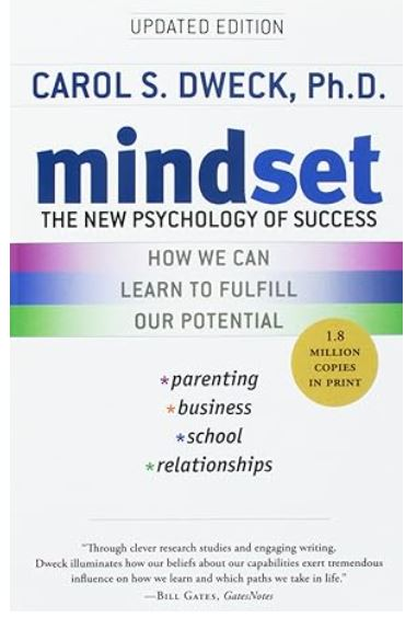 mindset, the new psychology of success, carol s. dweck, parenting, business, school, relationships