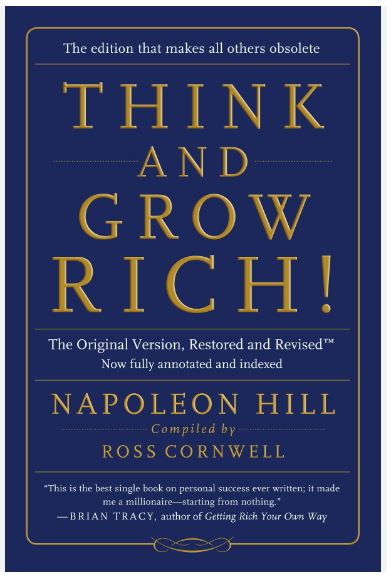 think and grow rich, napeoleon hill, top business book