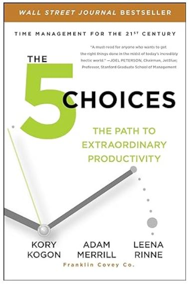 the 5 choices, kory kogon, adam merill, leena rinne, extraordinarily inefficient, less time