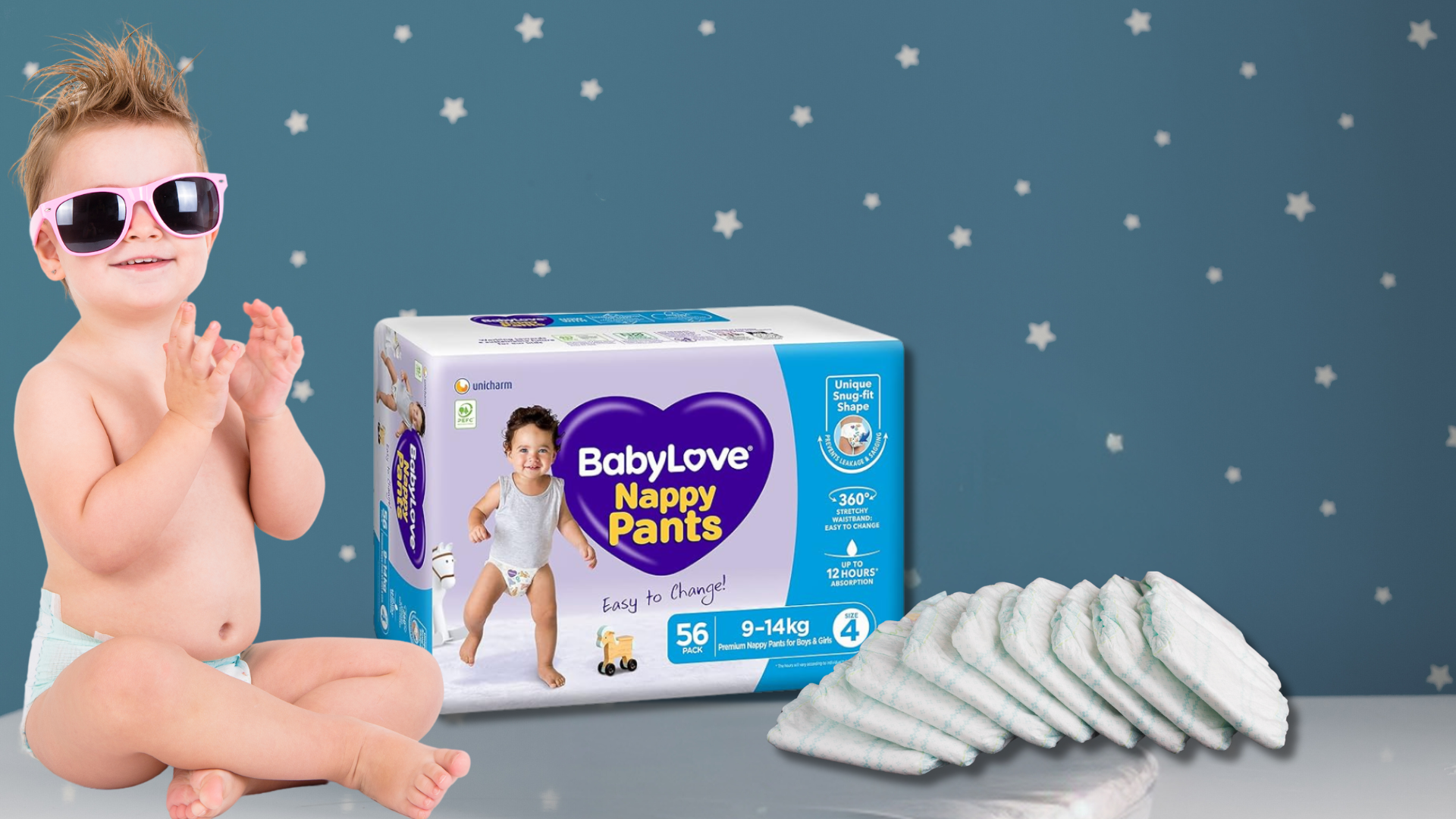 Baby Love Nappy Pants