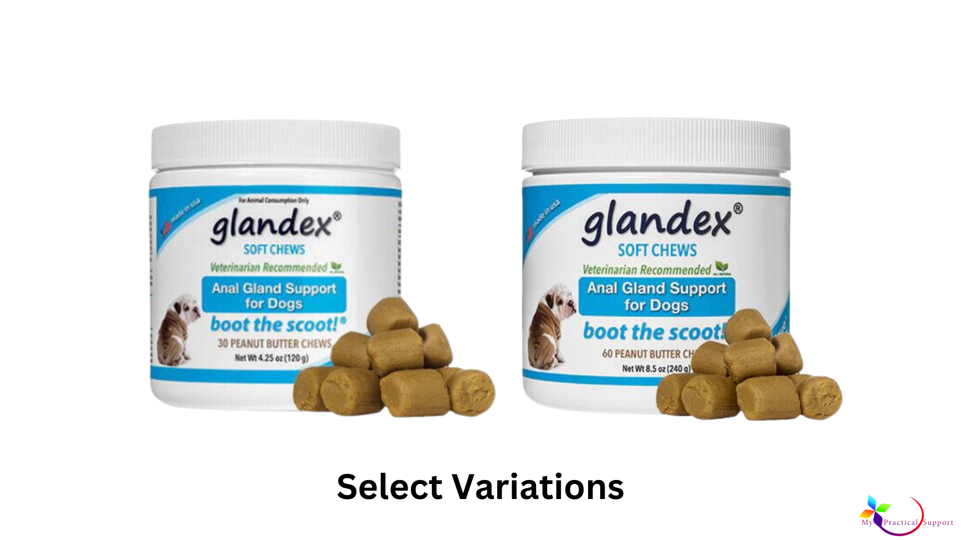 Glandex chews 30s and 60s