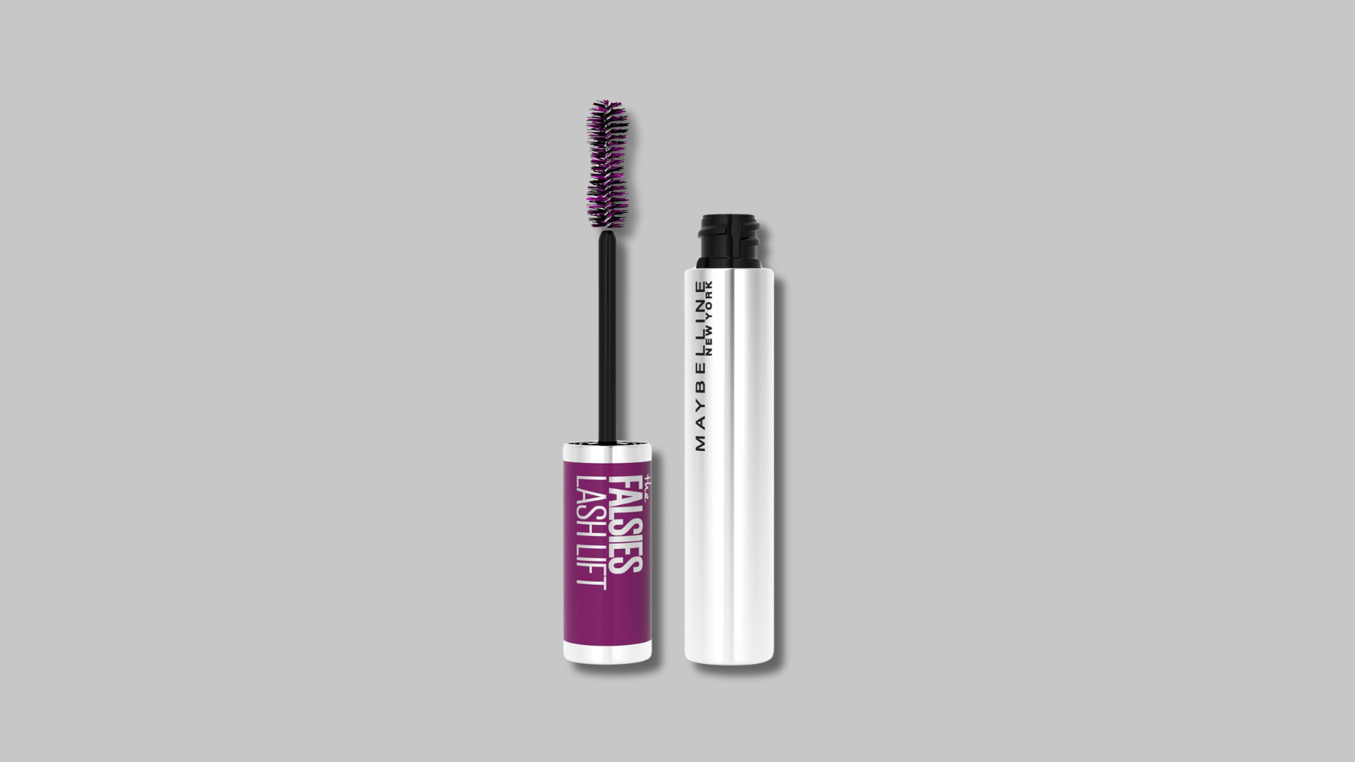 Maybelline New York False Lash Effect Mascara, Lasts up to 16h, The Falsies Lash Lift, Blackest Black